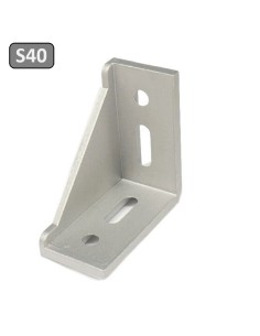 Escuadra de fundición de aluminio 78x78x40mm 787840 Universal (4080)