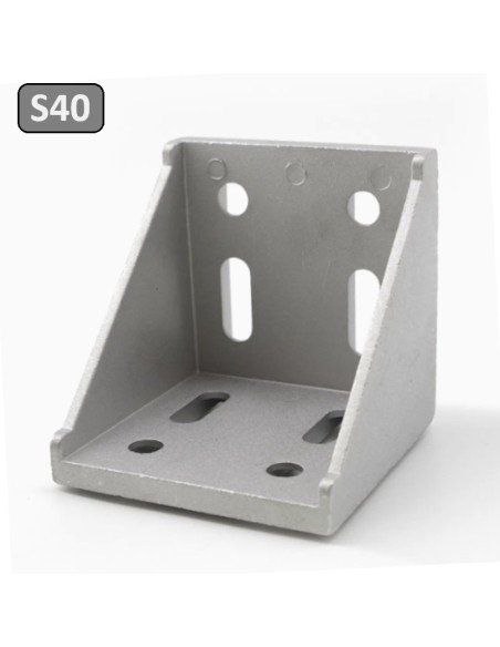 Escuadra de fundición de aluminio 78x78x78mm 787878 Universal (8080)