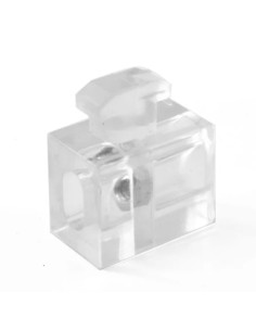 Bloque nylon para fijación de paneles en perfiles modulares R8