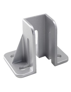 Base para fijación al suelo de estructura de perfil 4040 2