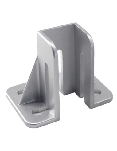 Base para fijación al suelo de estructura de perfil 4040