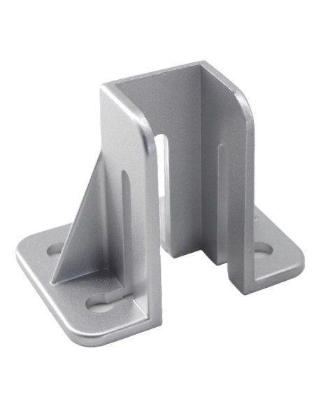 Base para fijación al suelo de estructura de perfil 4040