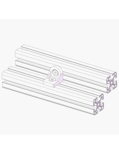 Kit unión giratoria versátil para perfiles de la serie 30 (3030, 3060)