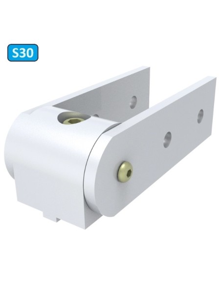 Kit Brazo de rotación 0º (grados) para perfil de aluminio modular 3030