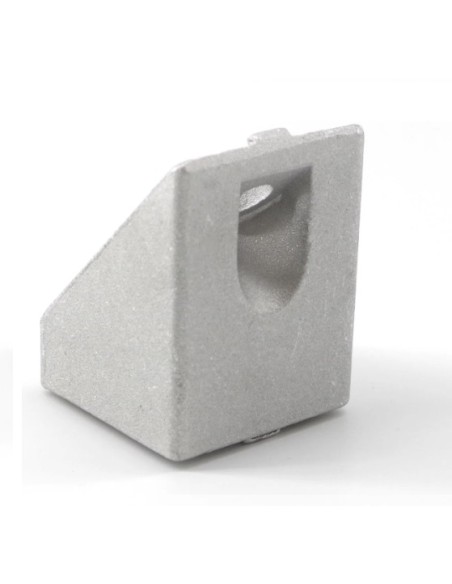 Conector fijo 45º grados para unión de perfiles de aluminio 4040 modulares