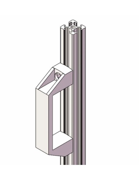 ASA UNIVERSAL / TIRADOR NYLON PARA PERFILES ALUMINIO RANURADO (MODULARES)