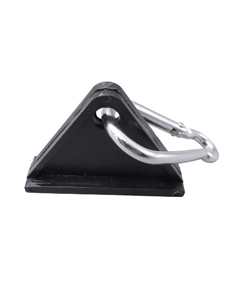 Gancho deslizable para sujección de lonas en perfiles modulares