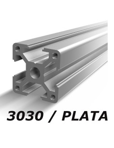 Kit ahorro perfiles 3030 anodizado plata 10x2000mm (20 metros)