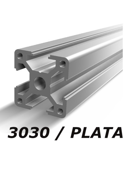 Kit ahorro perfiles 3030 anodizado plata 10x2000mm (20 metros)