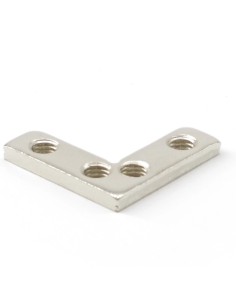 Conector interno a 90º para unión de perfiles cortados a inglete (45º)