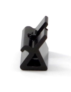 Clip para fijación de rejillas sobre perfiles modulares 3030 3060 6060