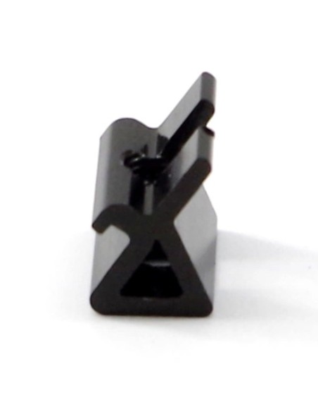 Clip para fijación de rejillas sobre perfiles modulares 3030 3060 6060