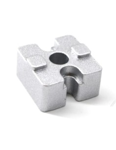 Bloque de conexión en T para perfiles modulares de aluminio 3030