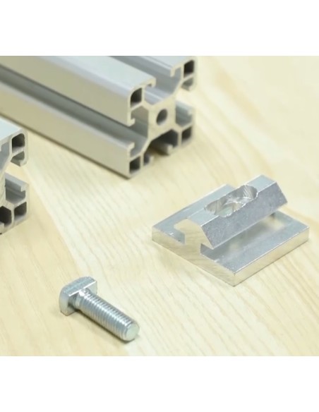 Bloque deslizante aluminio para perfiles modulares 4040