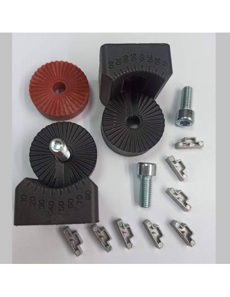 Unión pivotante 0-180º  escala 10 grados con bloqueo