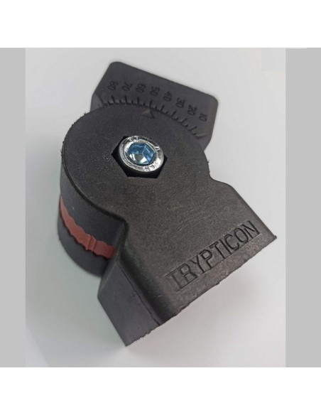 Unión pivotante 0-180º  escala 10 grados con bloqueo