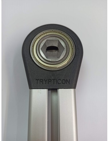 Kit soporte + rodamiento TRYPTICON para perfiles aluminio 4040 modulares