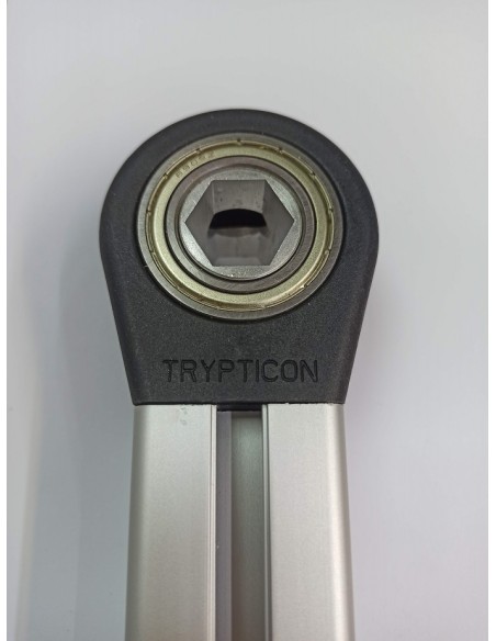Kit soporte + rodamiento TRYPTICON para perfiles aluminio 4040 modulares