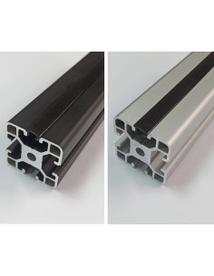 Tapa cubierta ranura 8mm slot cover PVC negro gris rojo azul verde amarillo 2