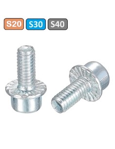 Tornillo Arialpro especial escuadras para S20 S30 y S40, M4 M5 M6 M8