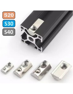 Tuerca Insertable M4 M5 M6 M8 Series 20 - 30 - 40