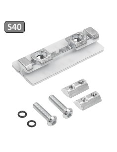 Patín deslizante S40 perfiles 4040 4080 40120 8080 80160