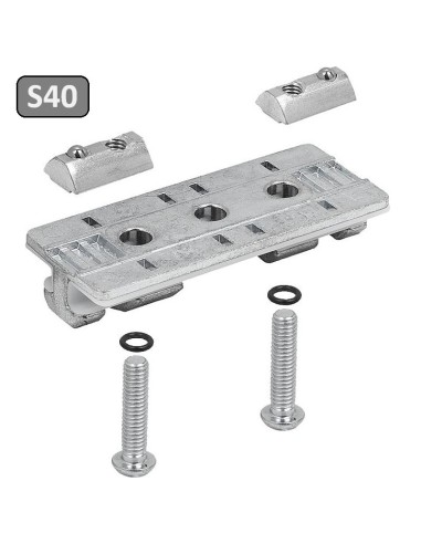 Patín deslizante S40 perfiles 4040 4080 40120 8080 80160