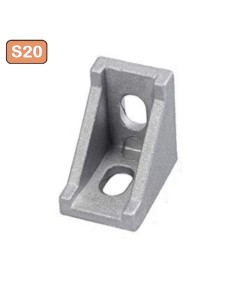 Escuadra 28x28x20 para perfil aluminio ranurado Serie 20 - 2020 2040