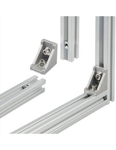 Escuadra 28x28x20 para perfil aluminio ranurado Serie 20 - 2020 2040 2