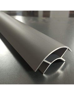 Perfil 90º R. Largo - Anod. Plata 2